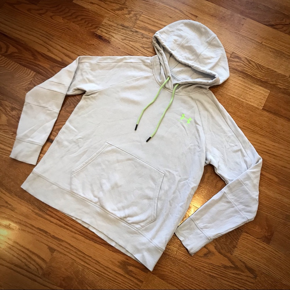 Under Armour women’s cotton blend hooded sweatshirt- size small